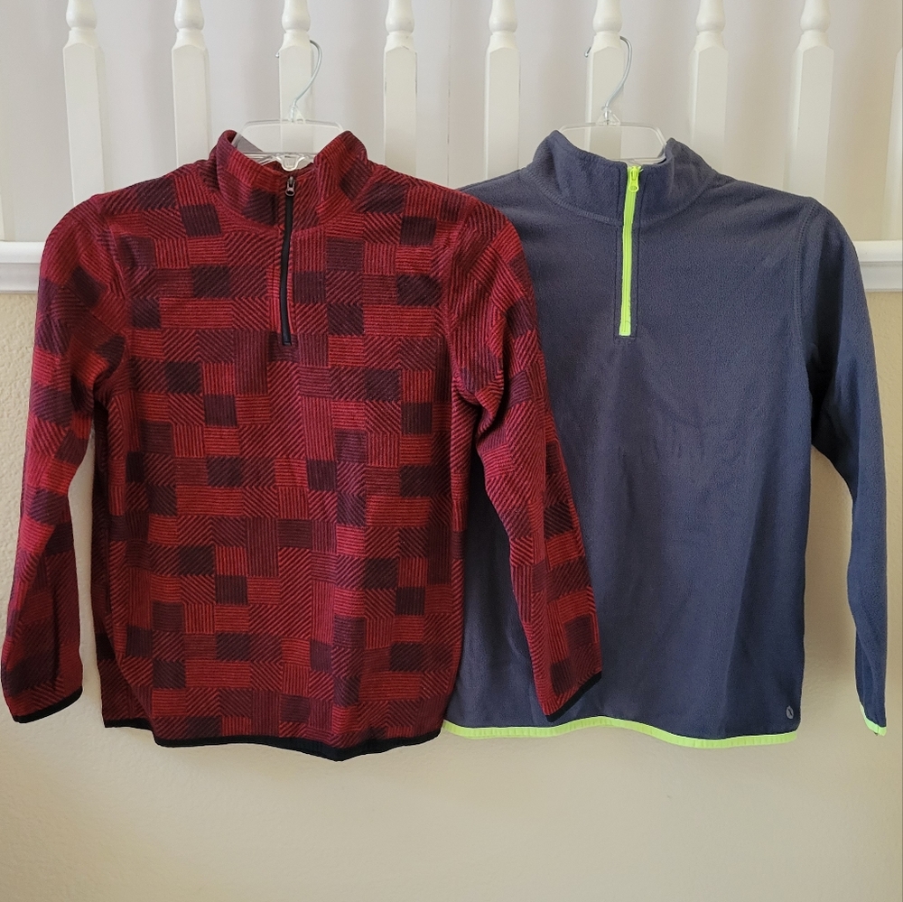 Boy's Long-sleeve Fleece Tops